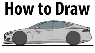 Player Profile How to draw a Tesla Model S - Sketch it quick!