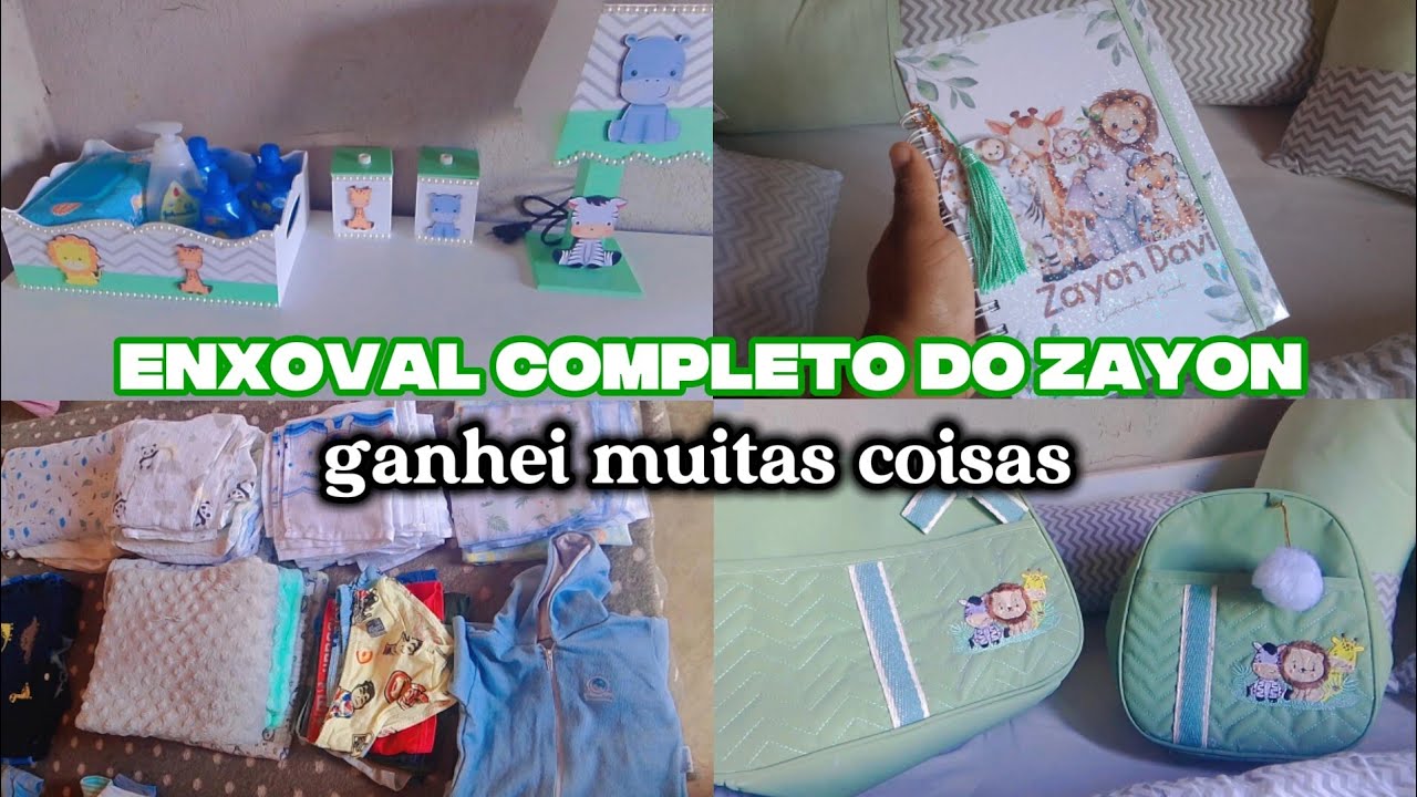 Enxoval completo do bebê Zayon /completo 
