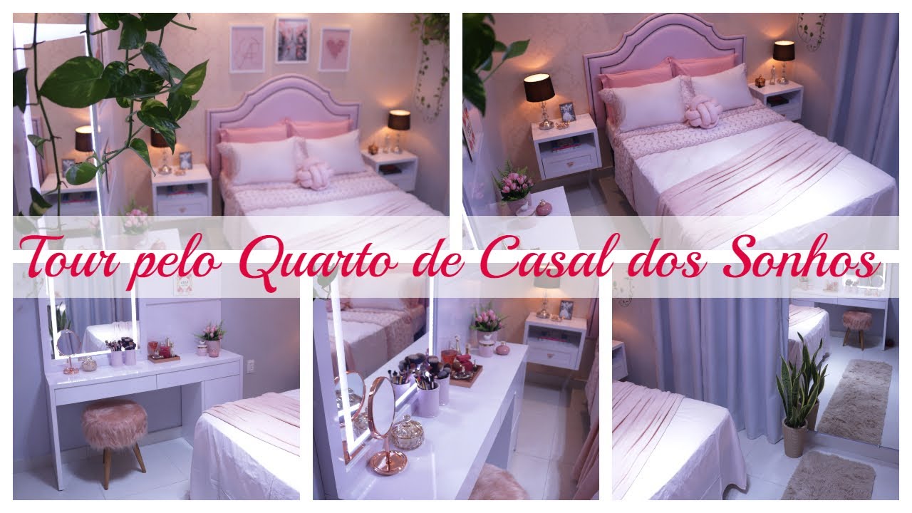 tour pelo quarto de casal