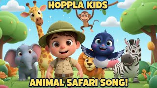 Animal Safari Adventure With Steve And Maggie Fun Kids Song & 3D Cartoon Hoppla Kids
