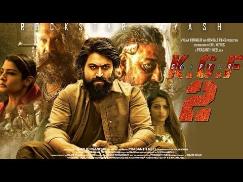 KGF Chapter 2 FULL MOVIE  HD facts  Yash  Srinidhi Shetty Sanjay D Prashanth N  Hombale Films