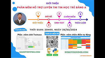 Phần mềm hỗ trợ luyện thi tin học trẻ (Sinh test Maketestpro, Chấm điểm tự động Scratchjudge)