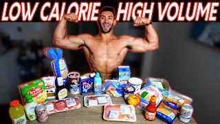 2021 LOW Calorie & HIGH Volume Grocery Haul + Quick ANABOLIC Recipes