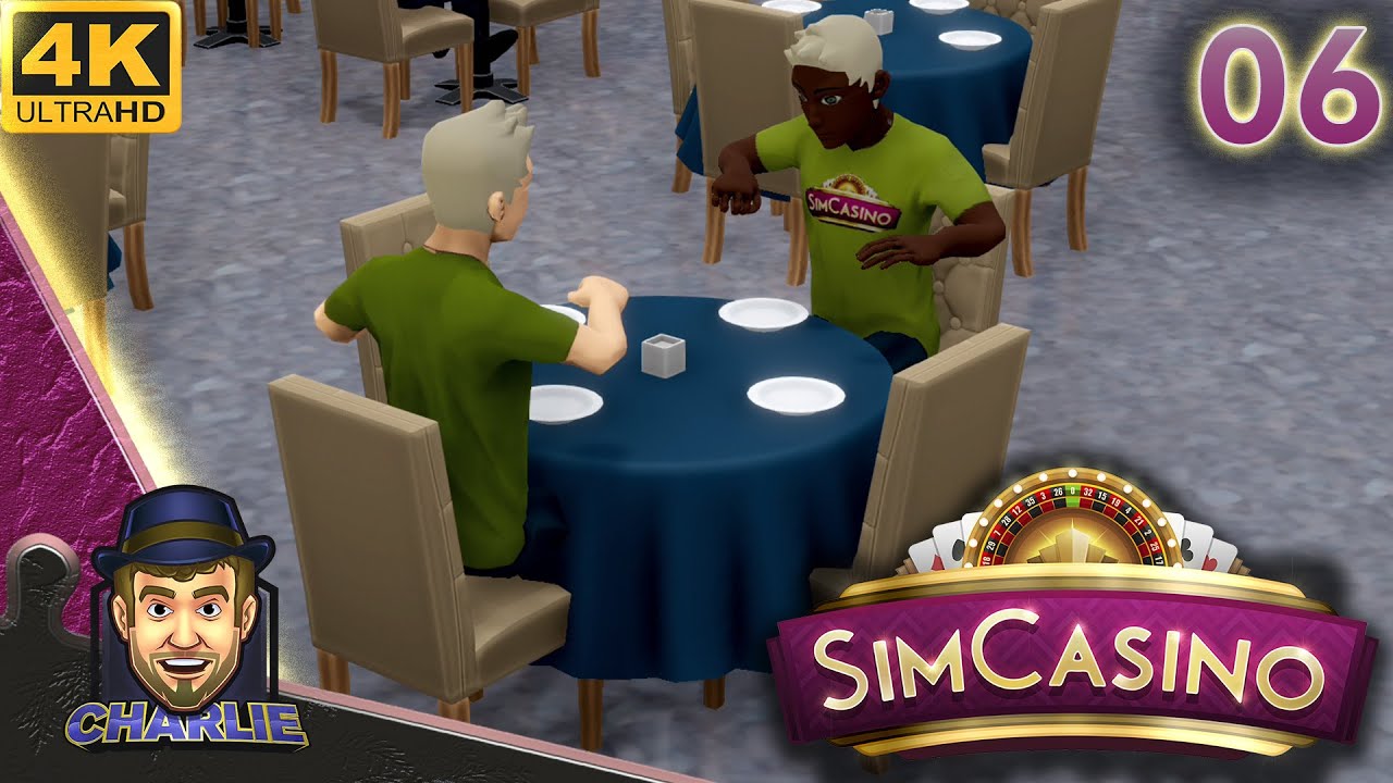 SETTING UP OUR BUFFET AND KITCHEN! - SimCasino Gameplay - 06 - Lets Play SimCasino