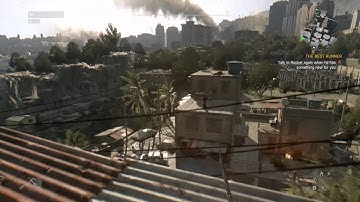 Dying Light: Epic Throwing Weapon Kill