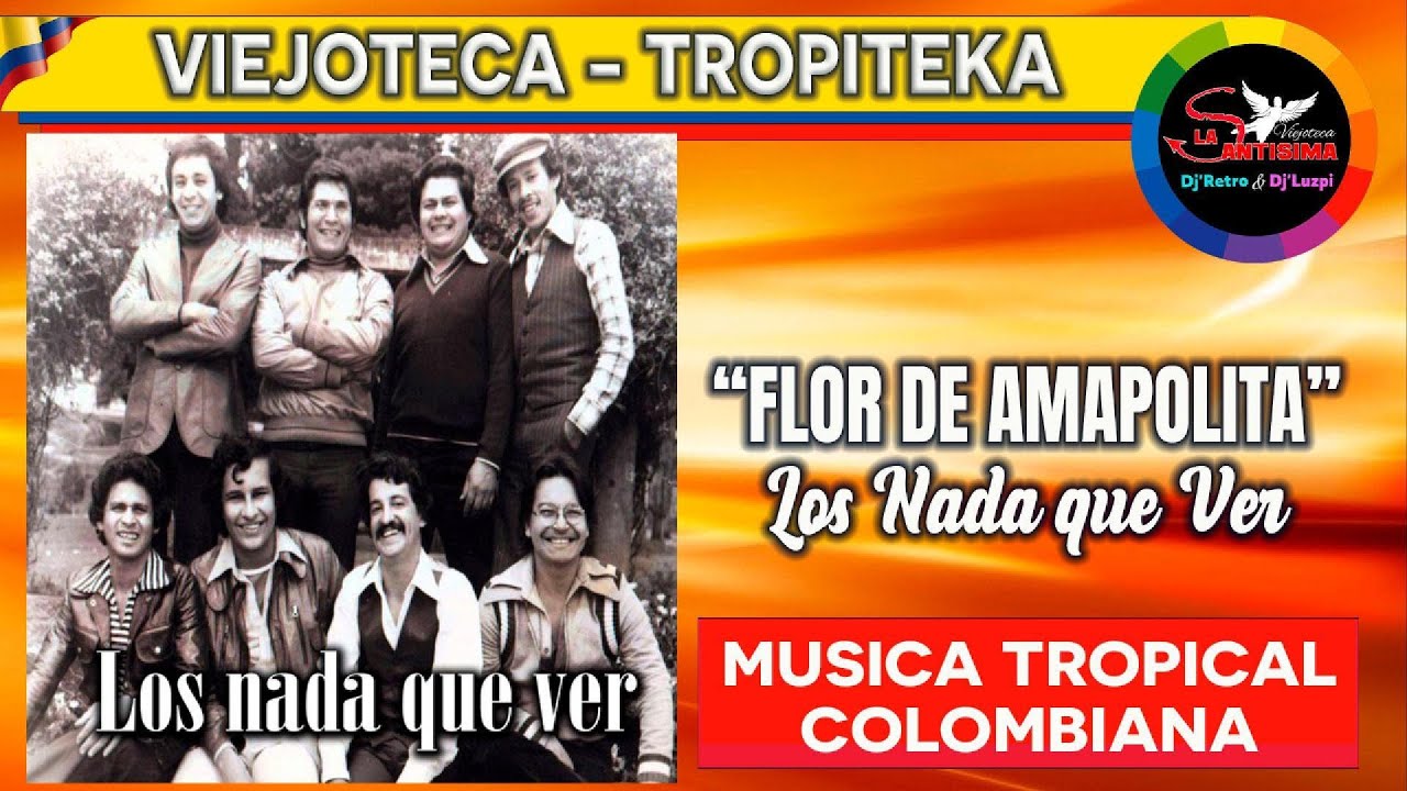 FLOR DE AMAPOLITA los nada que ver / musica bailable colombiana mix / viejoteca tropiteca decembrina