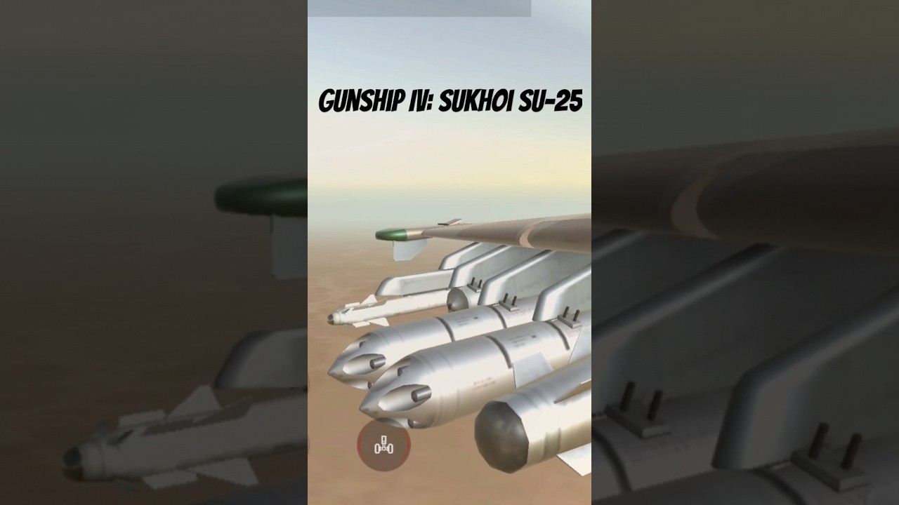 Gunship IV: ✈️ Testing the Sukhoi Su-25 with the New 🔥 Update 🔥#shorts #android #iphone #flightsim