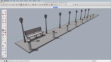 Sketchup Fundamentals 10 4 Copy and Arrays