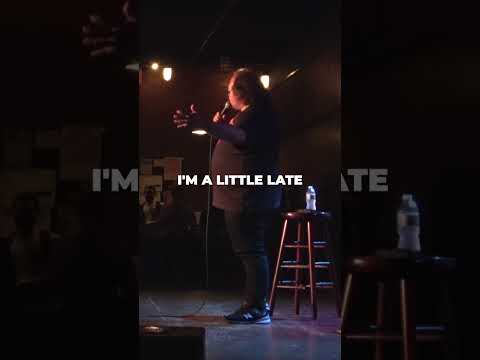 Man tries to dodge crowd work