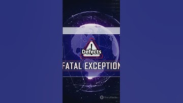 #Error vs Fault vs Defect Quick Definition