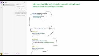 Interface Segregation Principle