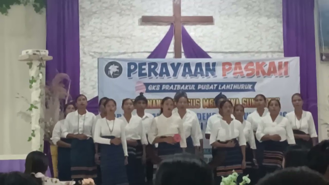 Perayaan paskah weik II jemaat praibakul