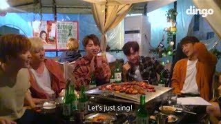 Tipsy Live- B1A4 (Rollin') ENG SUB • dingo kdrama