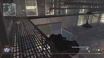 BoLT Benn - Ladderstall hitmarker on Scrapyard - MW2 Trickshotting