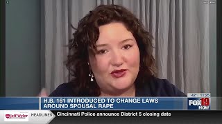 Sponsor of bipartisan Ohio bill addresses spousal exceptions for sex offences