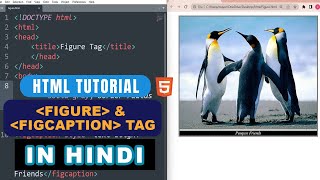 HTML Tutorial FIGURE tag & FIGCAPTION tag in HINDI for BEGINNERS