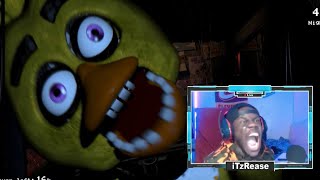 PLAYING FIVE NIGHTS AT FREDDY`S  1 FOR THE FIRST TIME!!! (FNAF 1) screenshot 4