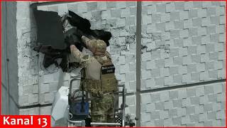 Unexploded drone removed from Odesa apartment building
