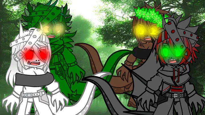 JP/JW dino's react to Tyrannosaurus Rex and Spinosaurus vs Indominus Rex and Giganotosaurus | gacha