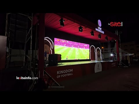 من وجدة أجواء متابعة مباراة المغرب وجزر القمر