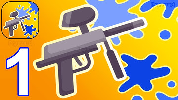 Paintball King - Gameplay Walkthrough Part 1 FPS - Paintball Game (iOS,Android)