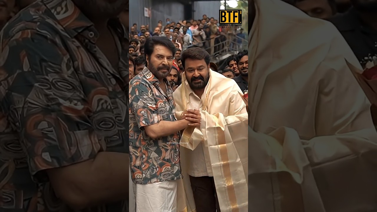 Mohanlal Honored By Mammootty! 🏆 Dadasaheb Phalke Award Celebration | BTF Exclusive