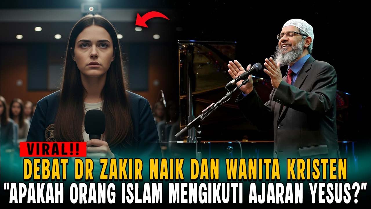 DEBAT PANAS‼️ DR ZAKIR NAIK: SIAPA PENGIKUT YESUS YANG SEJATI? ISLAM ATAU KRISTEN?
