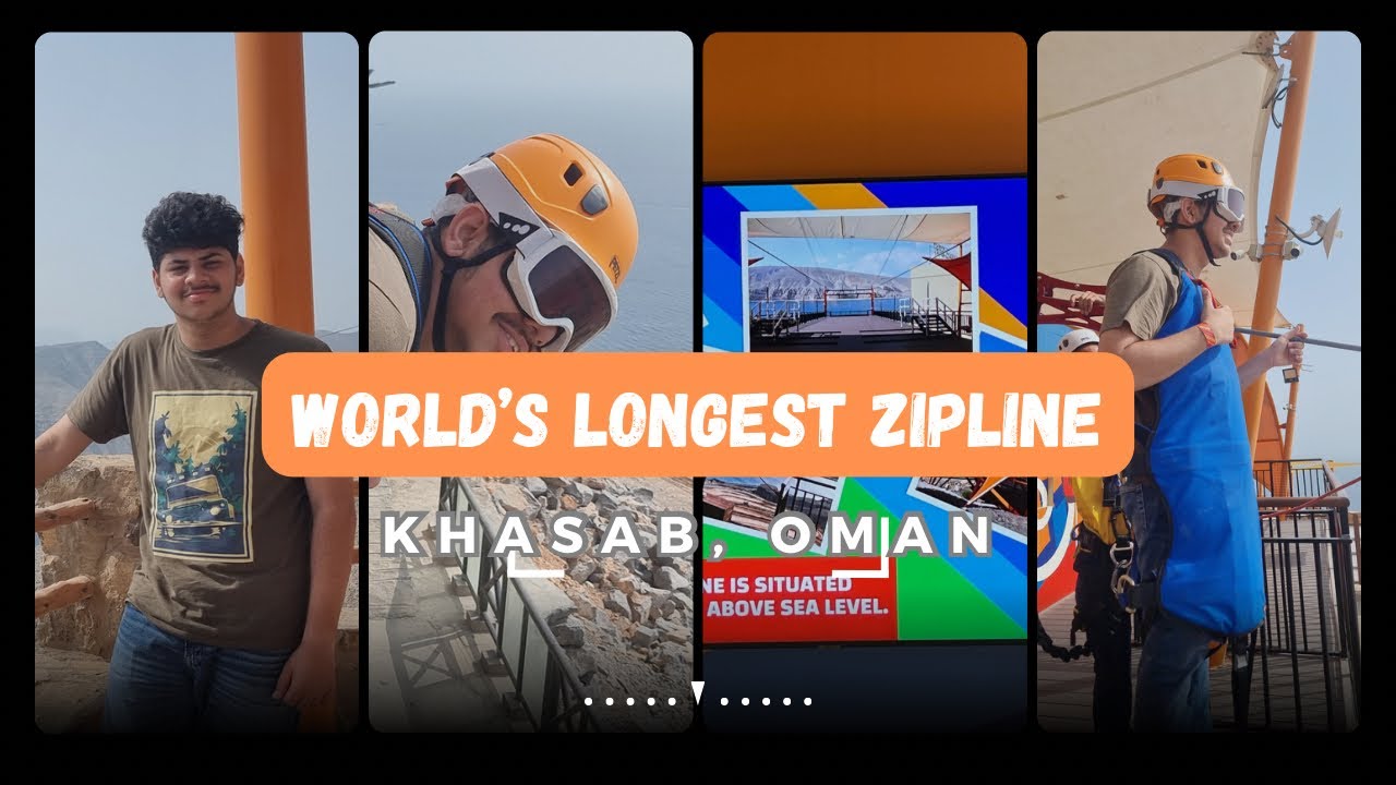 Experience Adrenaline on the World's Longest Water Zipline in Khasab ...