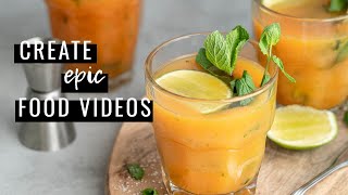 Create amazing food videos for your clients