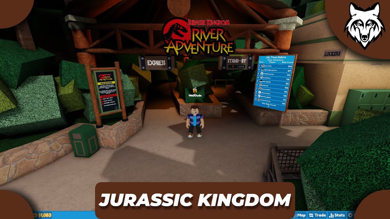 Roblox Full Experience | Universal Theme Park Roblox | Jurassic Kingdom