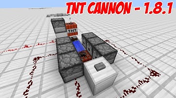 Minecraft Tutorial - TNT Cannon (1.8.1 Ready)