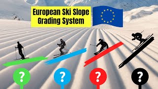 European Ski Resort Terrain Levels Explained - Beginner To Expert