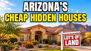 9 Dirt Cheap Arizona Houses with - A LOT OF LAND !