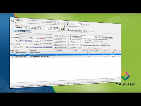 Pregatirea comenzilor de livrare pentru comenzile online in magazinele dotate cu programul SmartCash