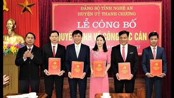 Thời sự huyện Thanh Chương ngày 5/12/2022.