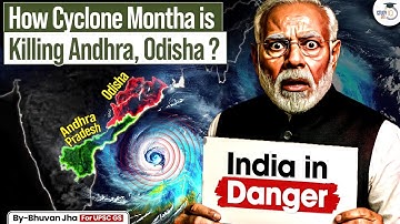 Cyclone Montha Destroys India’s East Coast in 2025? | Odisha in Danger | IMD