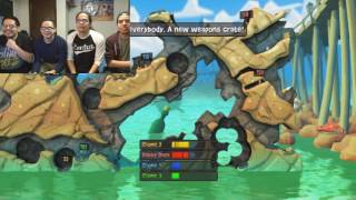 4 PLAYER WORMS: REVOLUTION!? WHO WILL WIN!???