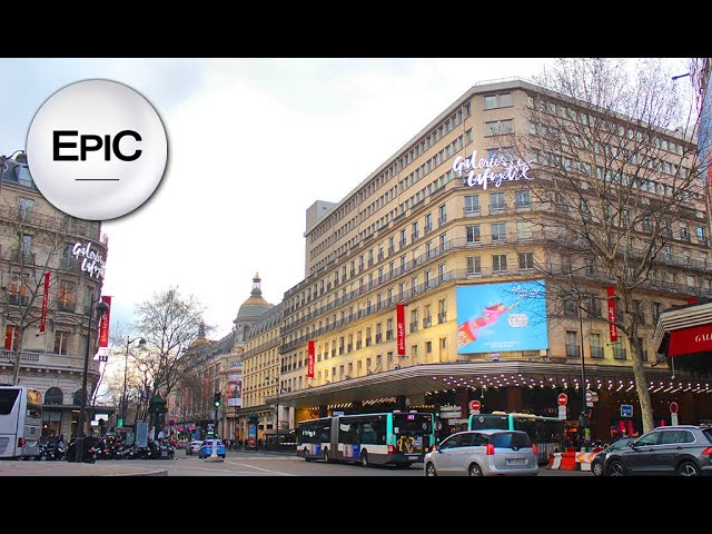 galeries lafayette outside