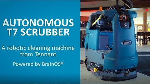 Tennant T7AMR Robotic Scrubber Dryer