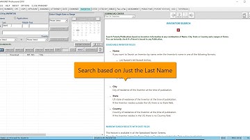 Search USPTO Patents by Inventor