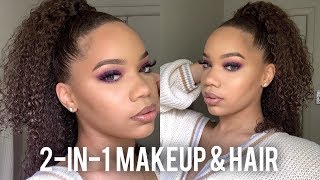 GRWM: GLAM SPRING MAKEUP + WASH AND GO