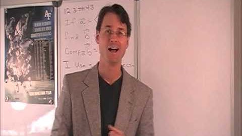 Compute the scalar projection of vector b onto vector a Calc 3