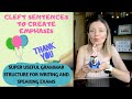 Cleft sentences: a super useful grammar structure for speaking and writing exams! 🎂