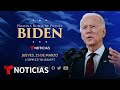 Primera rueda de prensa de Biden como presidente | Noticias Telemundo