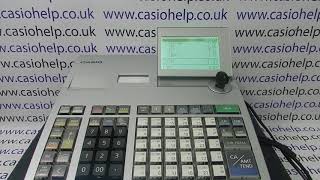 Not Found PLU Error Message Casio SE-S3000 / PCR-T2100 / PCR-T2300 / PCR-T2400 Cash Registers