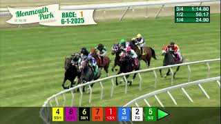 MONMOUTH PARK 06-01-2025 RACE 1