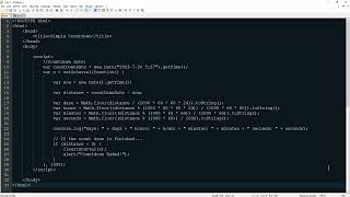 Belajar Membuat Countdown (Hitung Mundur) | Cara Bikin Countdown dengan JavaScript - Bagian 1