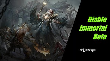 Diablo Immortal Beta first look Necromancer Build (Pc Battle.net Gameplay)