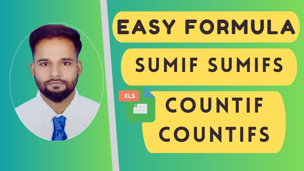 Use sumif sumifs | use countif countifs | Microsoft excel bangla - YouTube