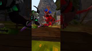 the fight of the last cookie#animalcompany #vr #fun